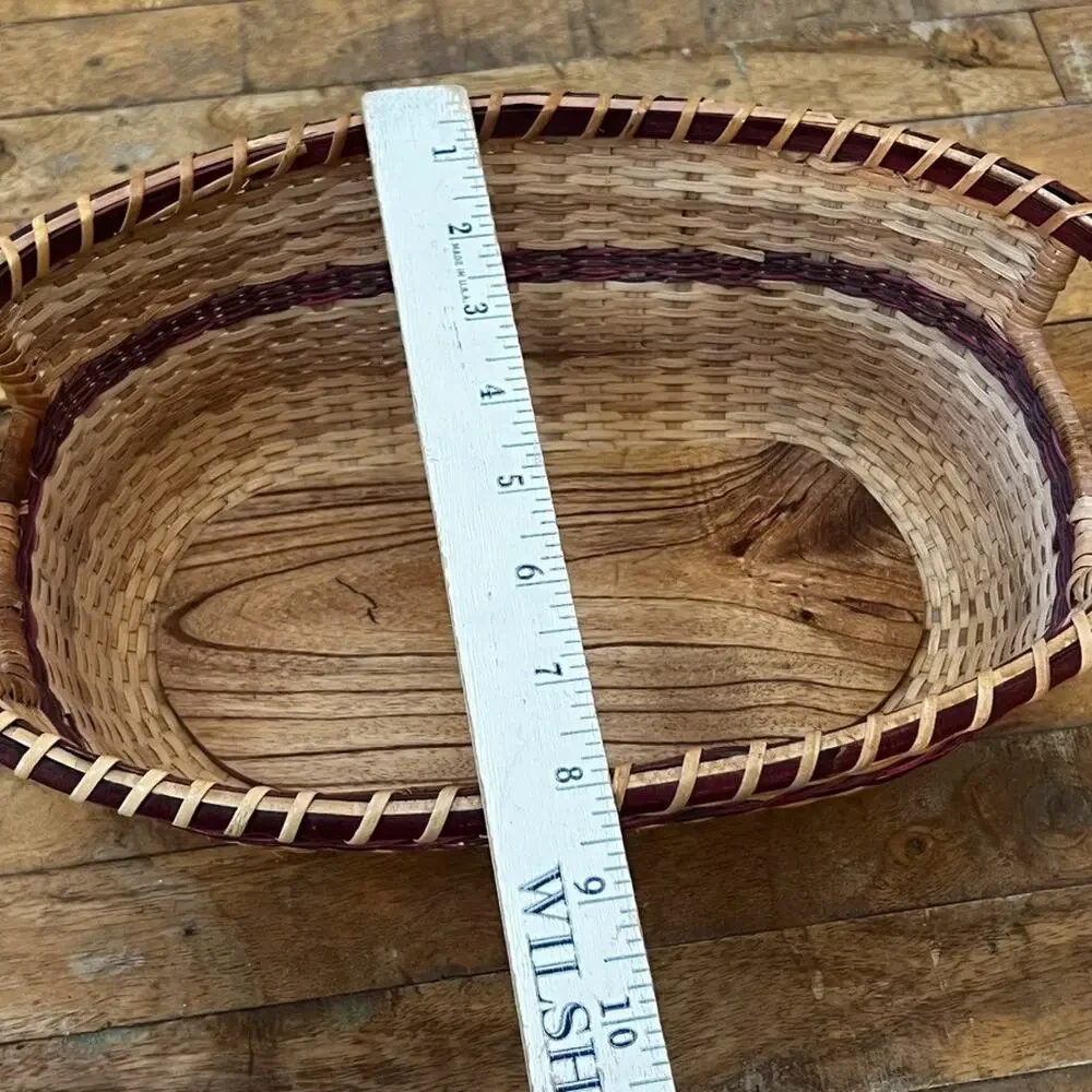 Handwoven Hazel Basket 12.5